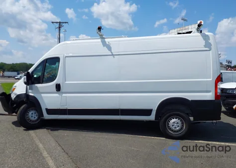 2024 Ram Promaster 2500 Tradesman High Roof 159 Wb W/Pass Seat from USA, damaged, VIN 3C6LRVDG2RE138299
